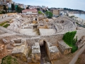 The Amfiteatre Roma in Taragona Spain... the ruins are about 2000 years old.