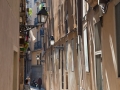 The narrow streets in Barcelona (Gothic section)